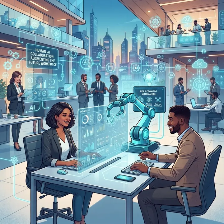 Future MIS workforce augmented by AI automation