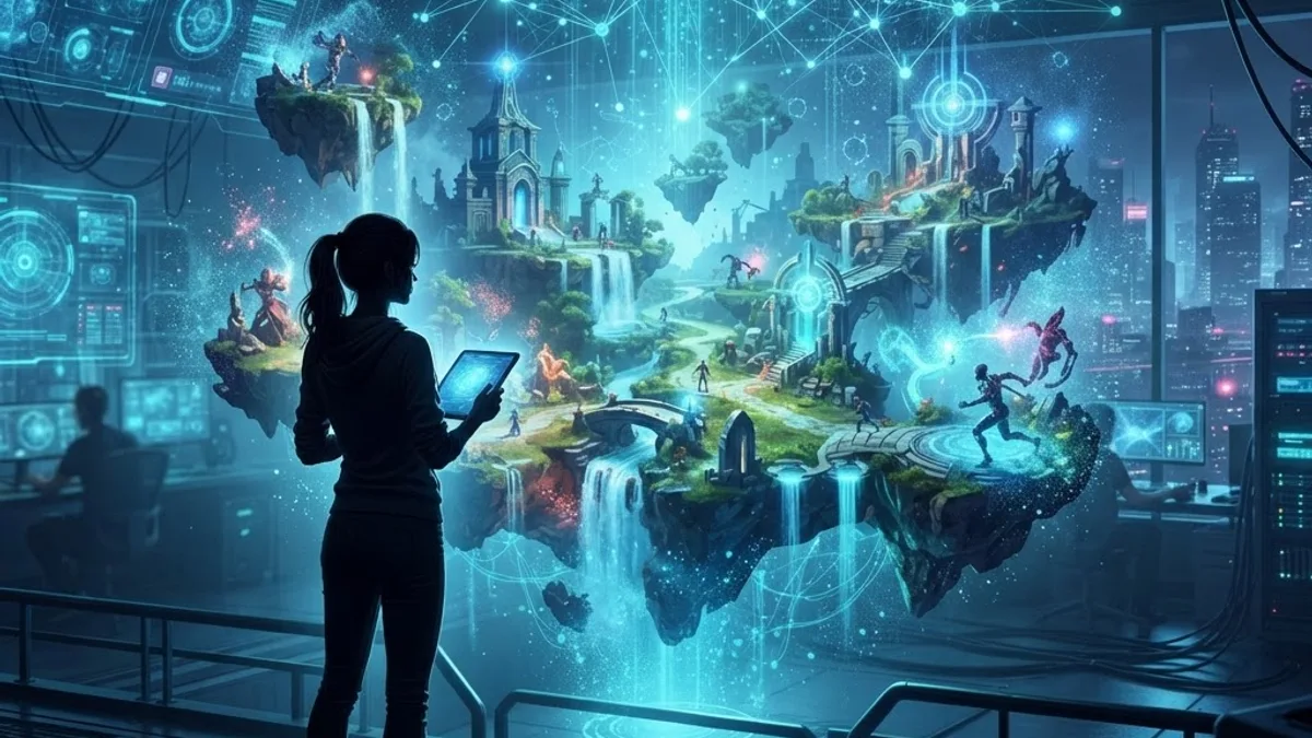 Futuristic vision of AI in game development