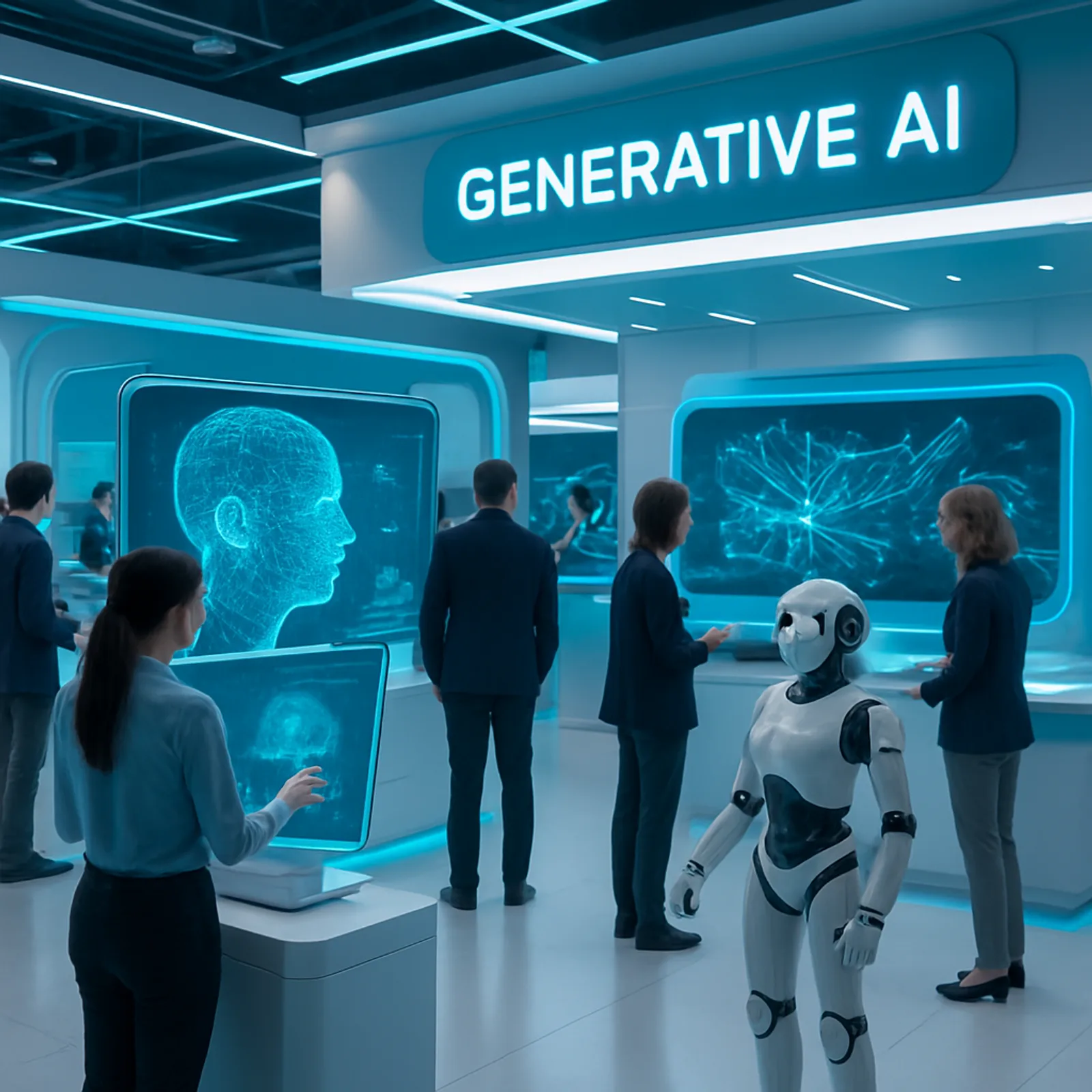 Generative AI showcase at the Cannes festival