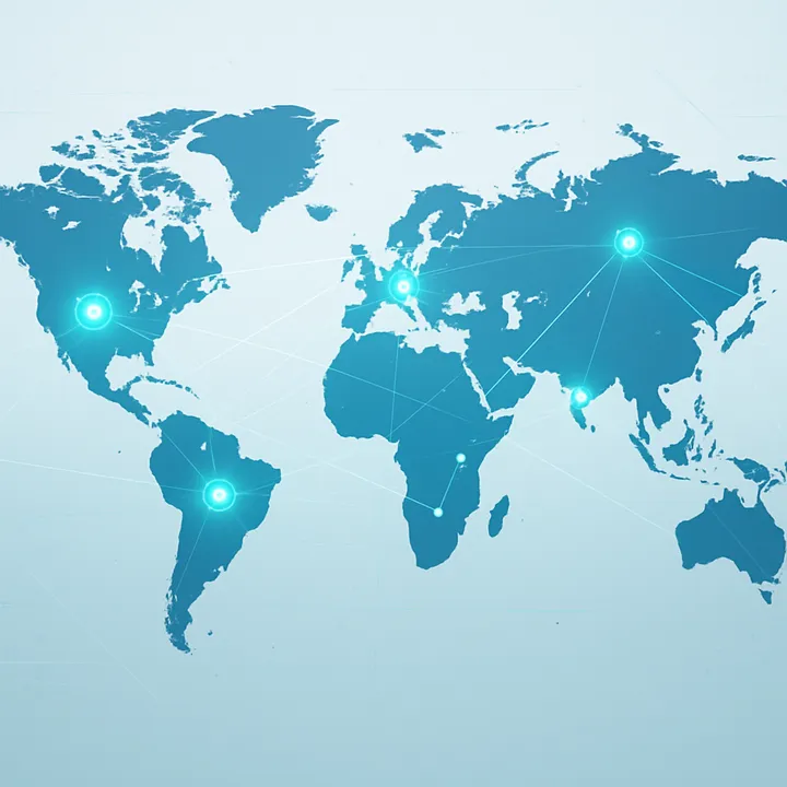 Global AI governance map 2025