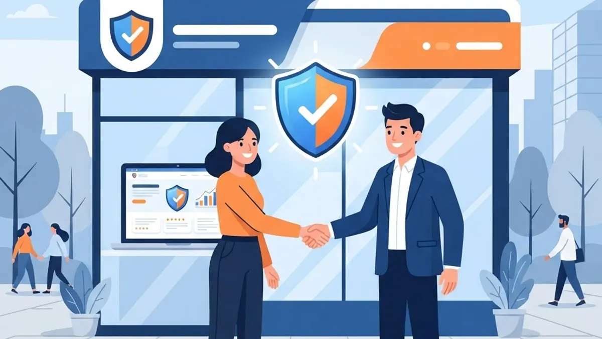 Customer trust and credibility built through professional design