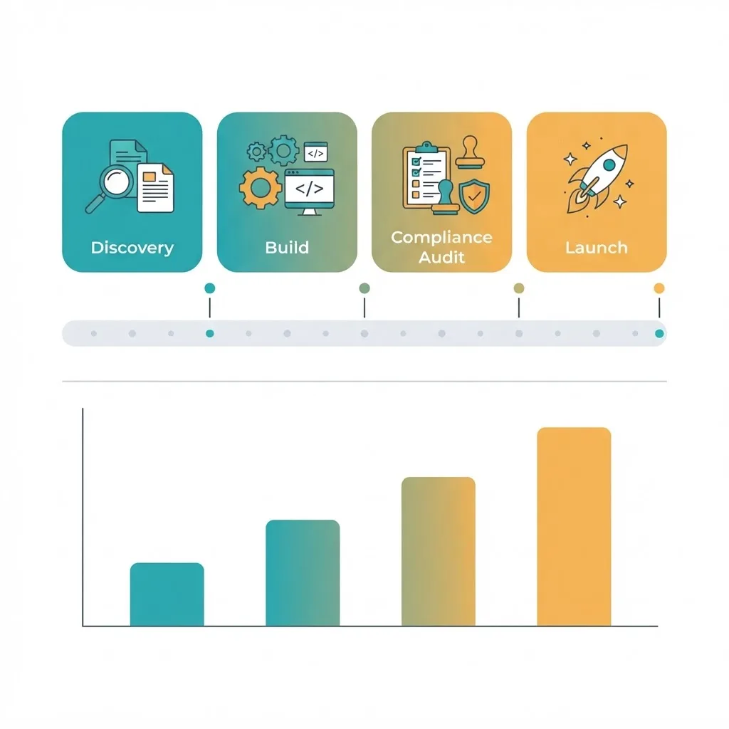Healthcare web application development cost and timeline roadmap