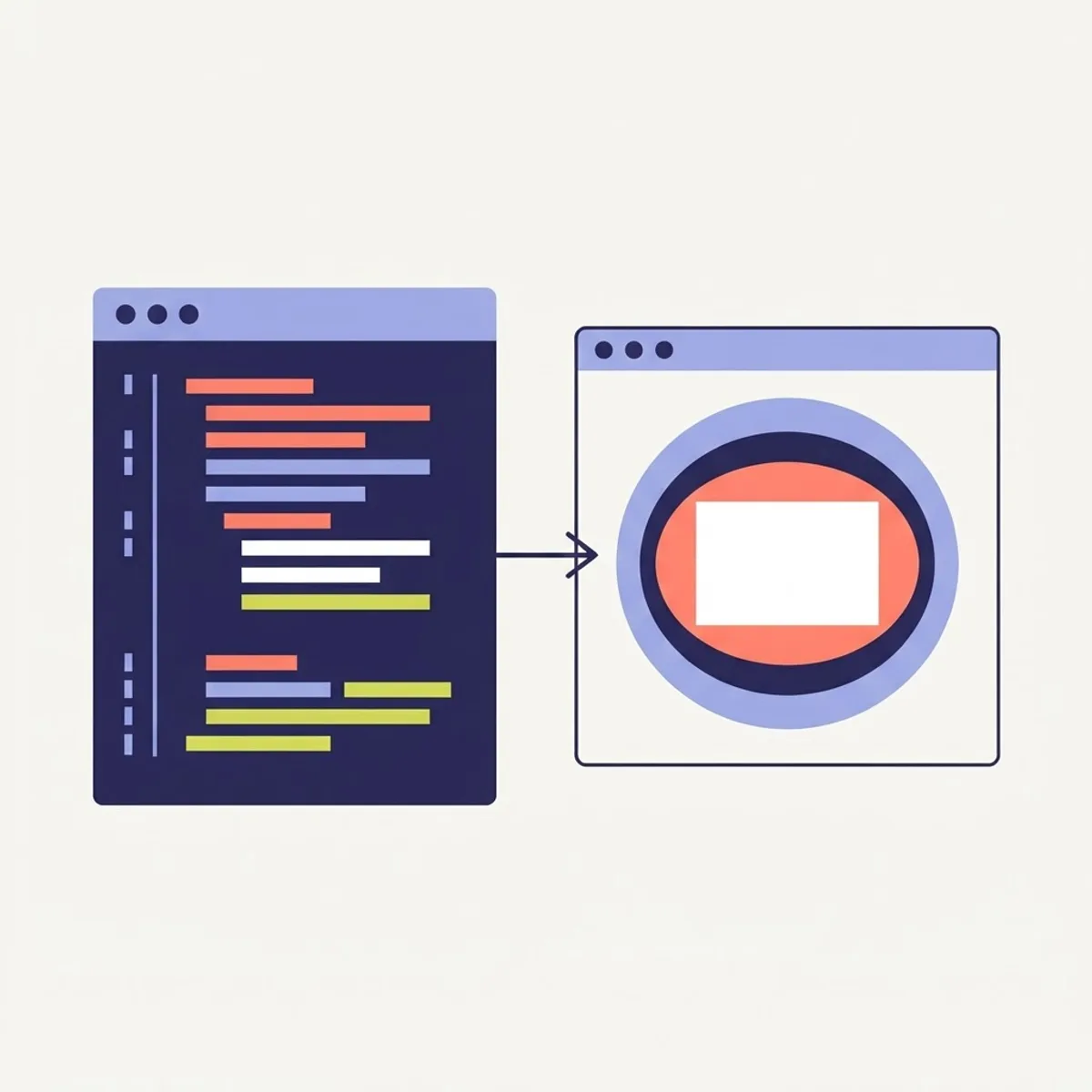 HTML and CSS fundamentals free lessons illustration