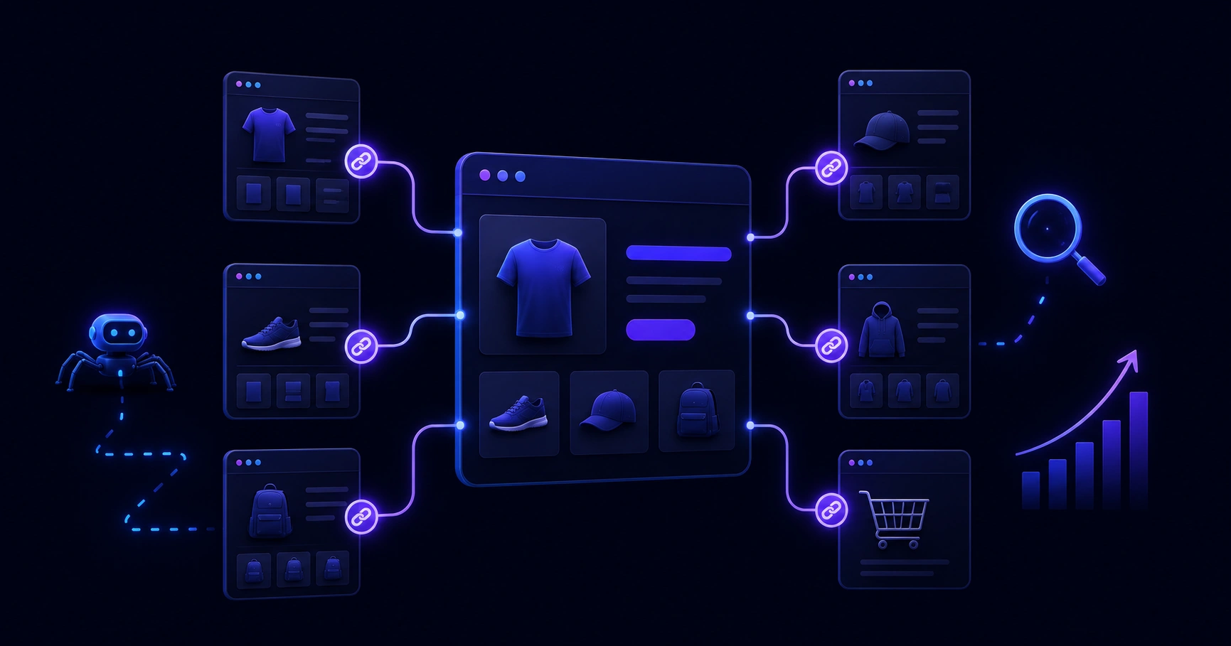Internal linking strategy overview for ecommerce websites