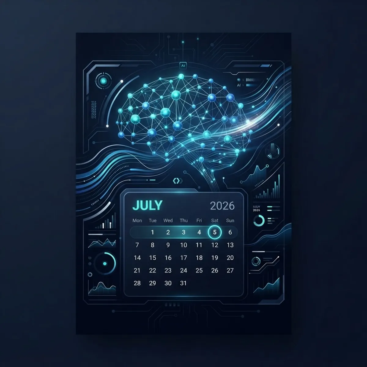 AI news roundup cover for July 2026