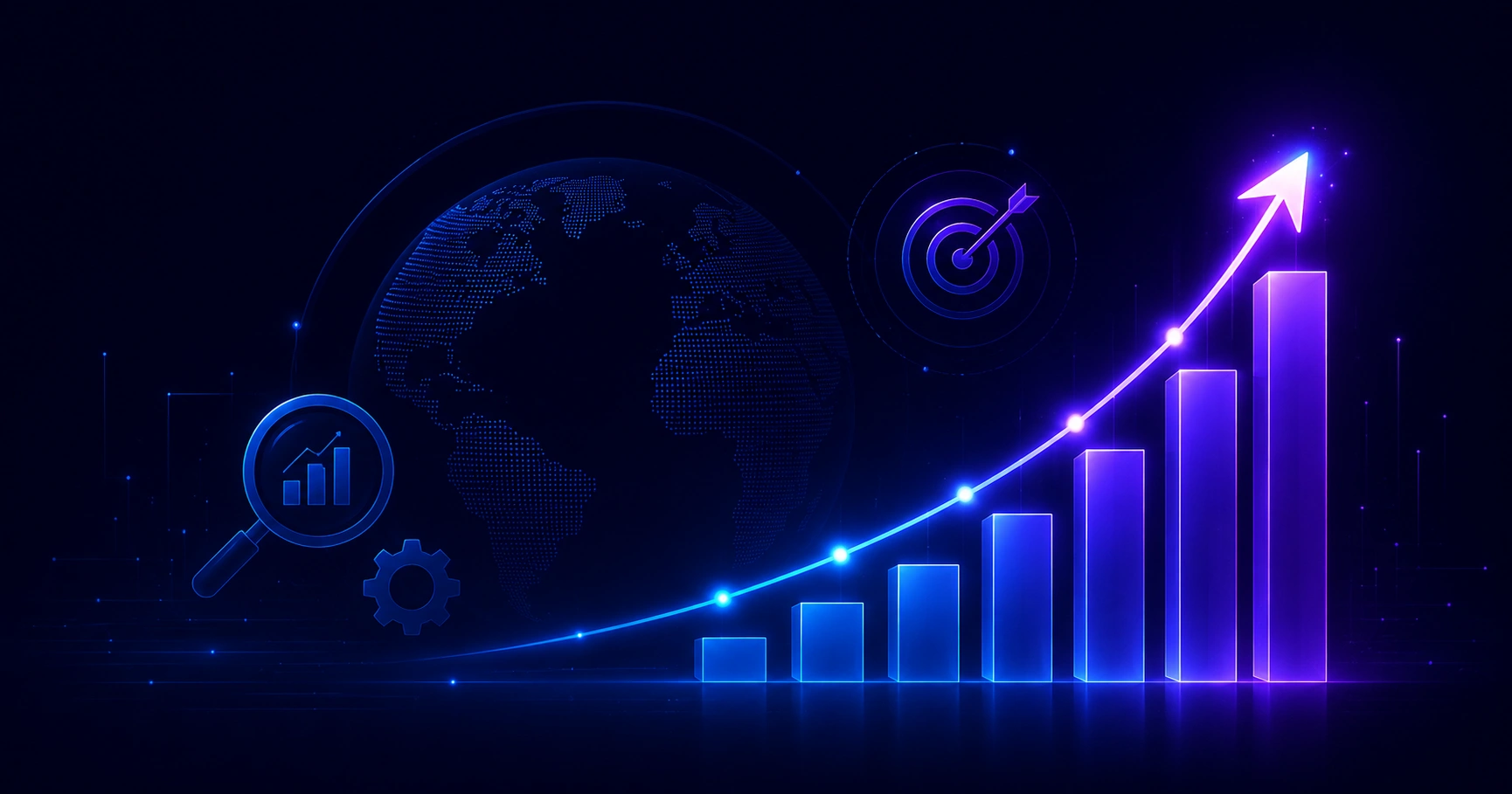 Long-term SEO growth results with strategic planning
