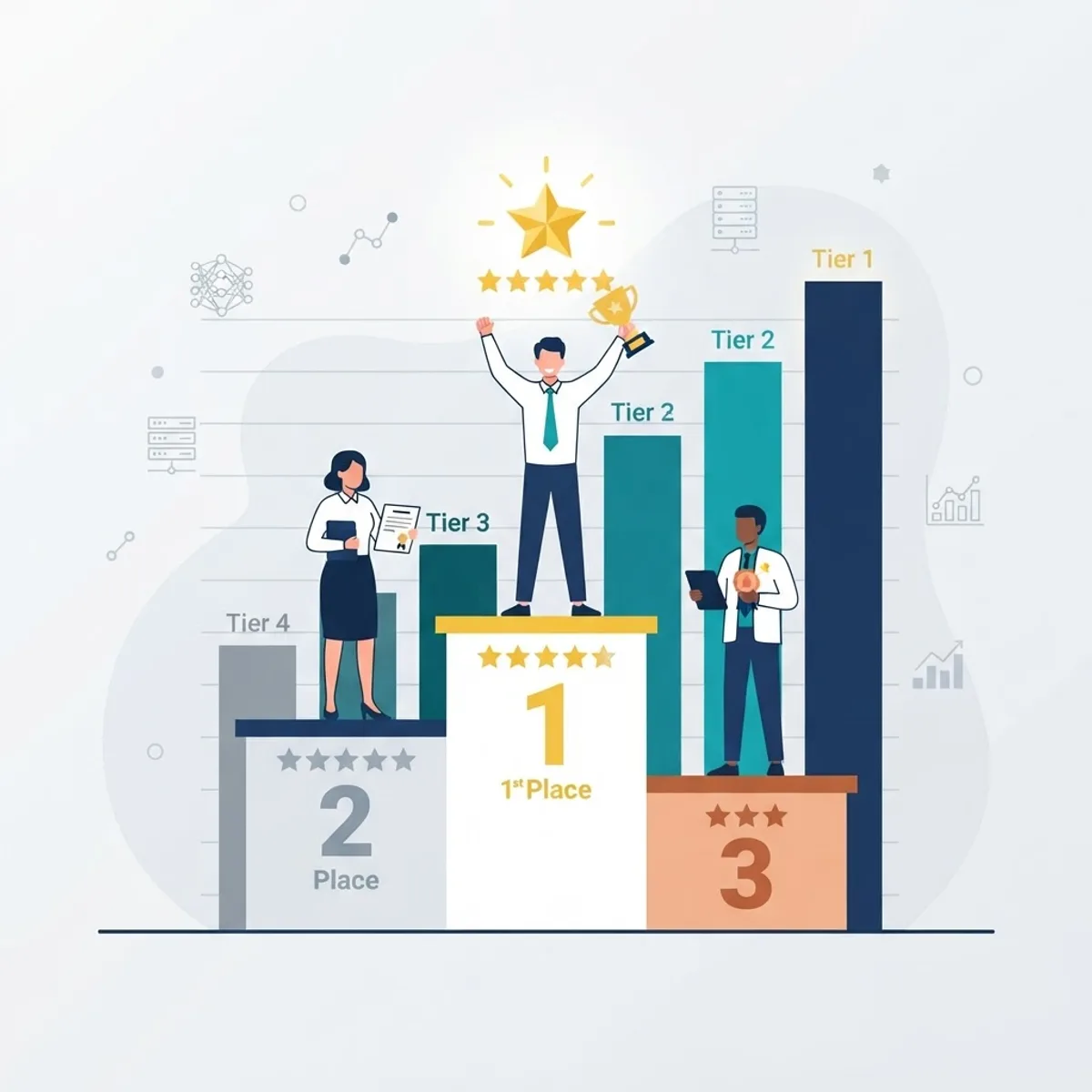 Machine learning conference ranking tiers