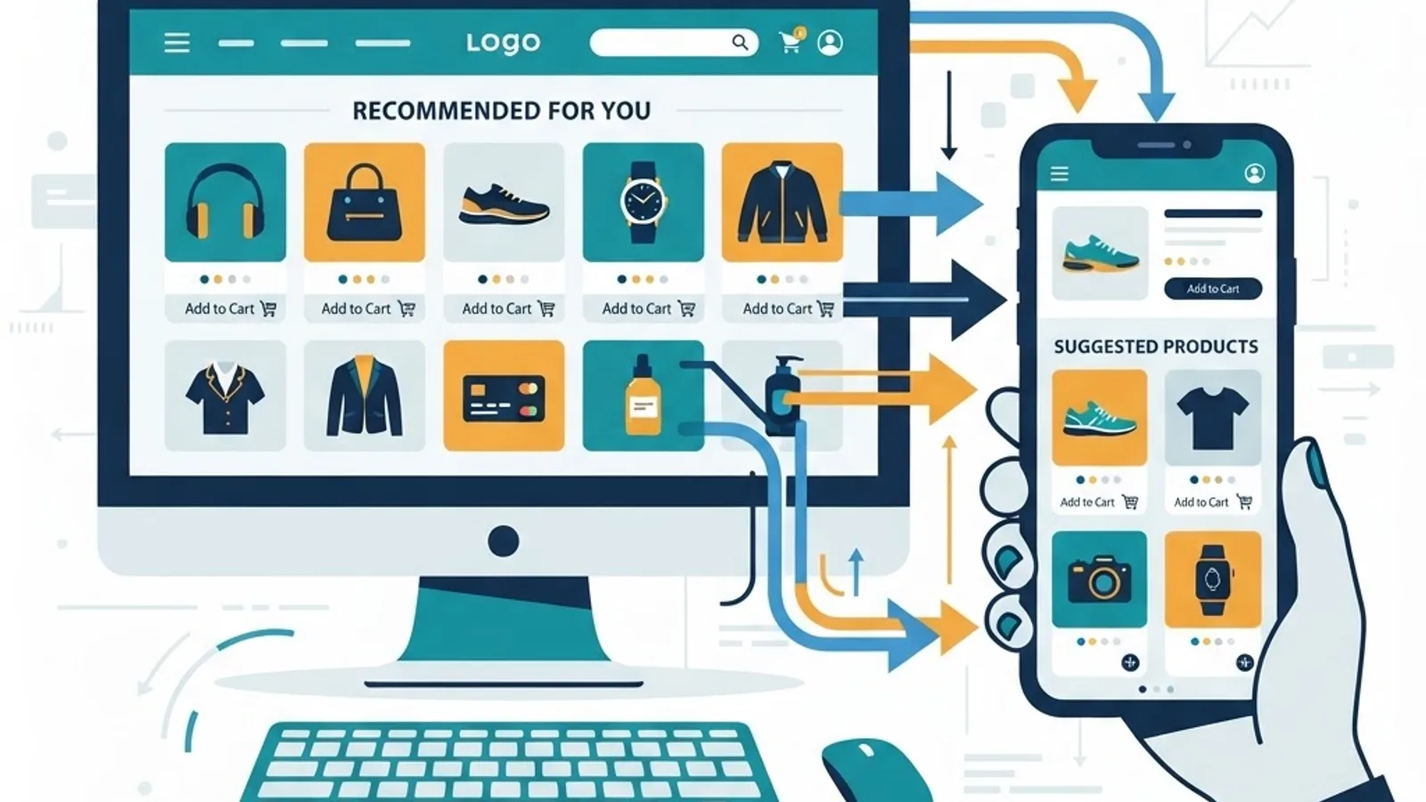 Personalized product recommendations generated by machine learning models
