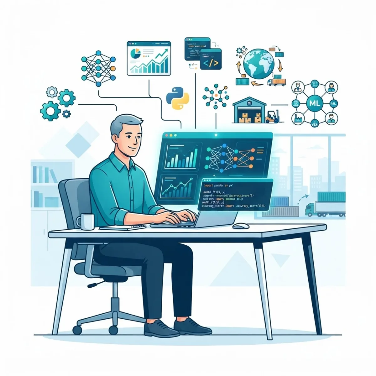 Machine learning skills for supply chain professionals