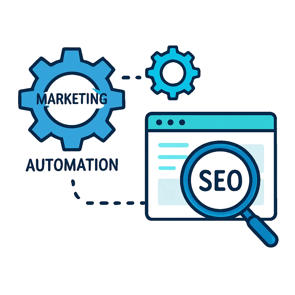 Marketing automation and SEO working together as connected systems