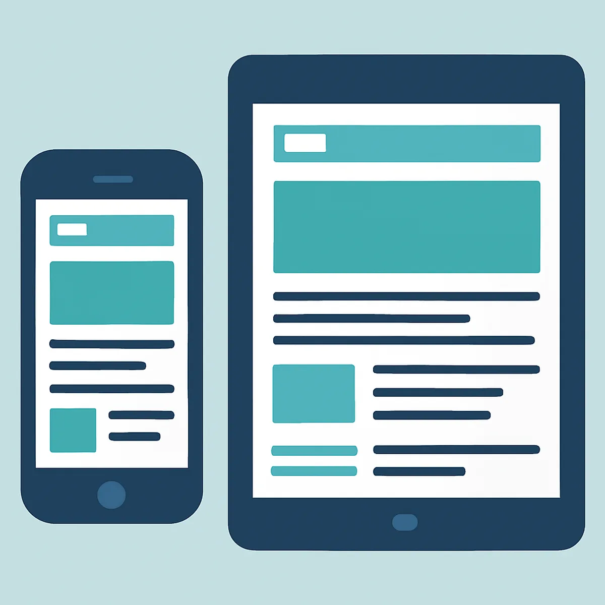 Mobile friendly responsive blog design