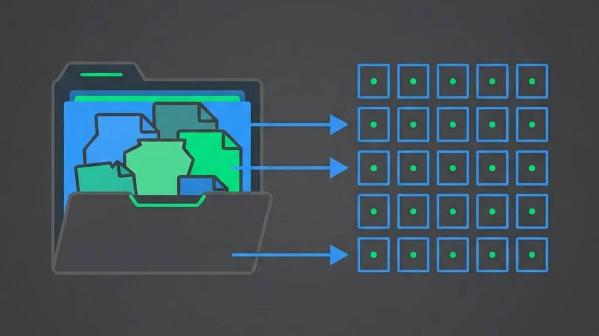 Diagram mapping MongoDB collections against uniform SQL table rows