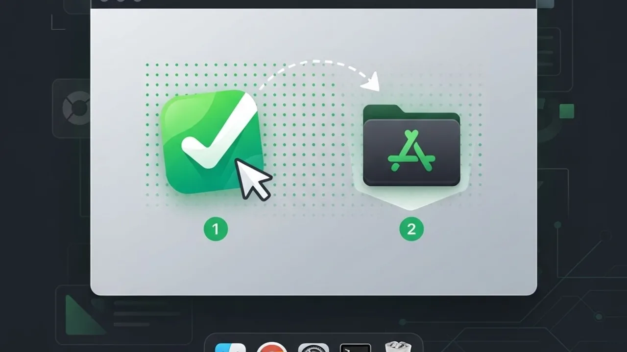 MongoDB Compass DMG installer steps