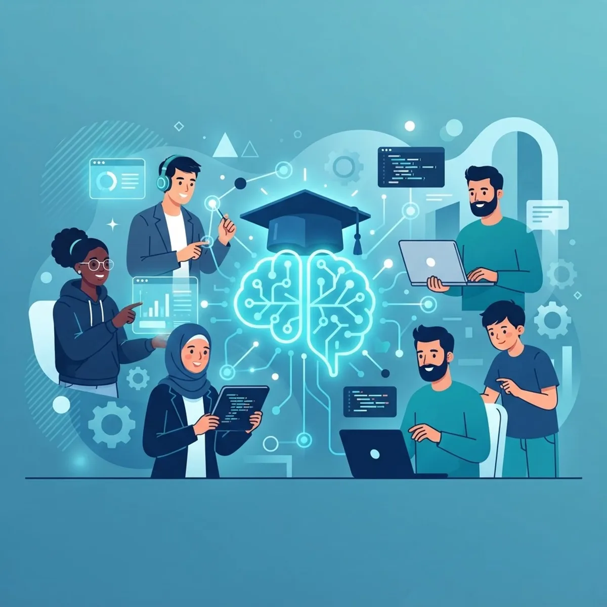 National AI talent and education pipeline
