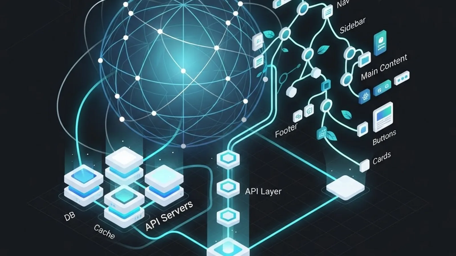 Next.js and React framework architecture