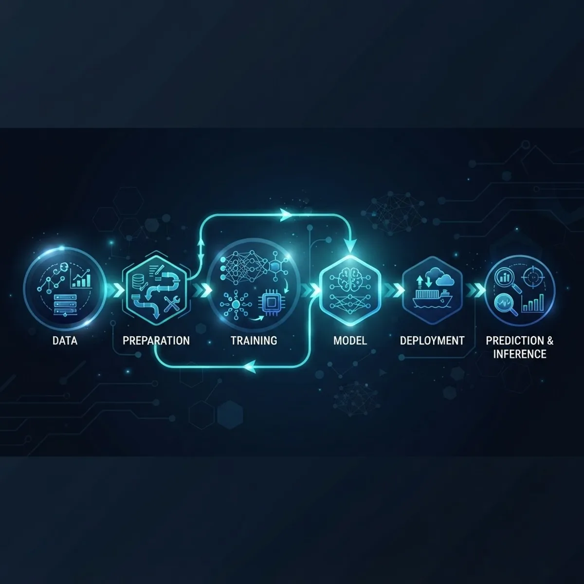 End-to-end AI workflow pipeline with NumPy