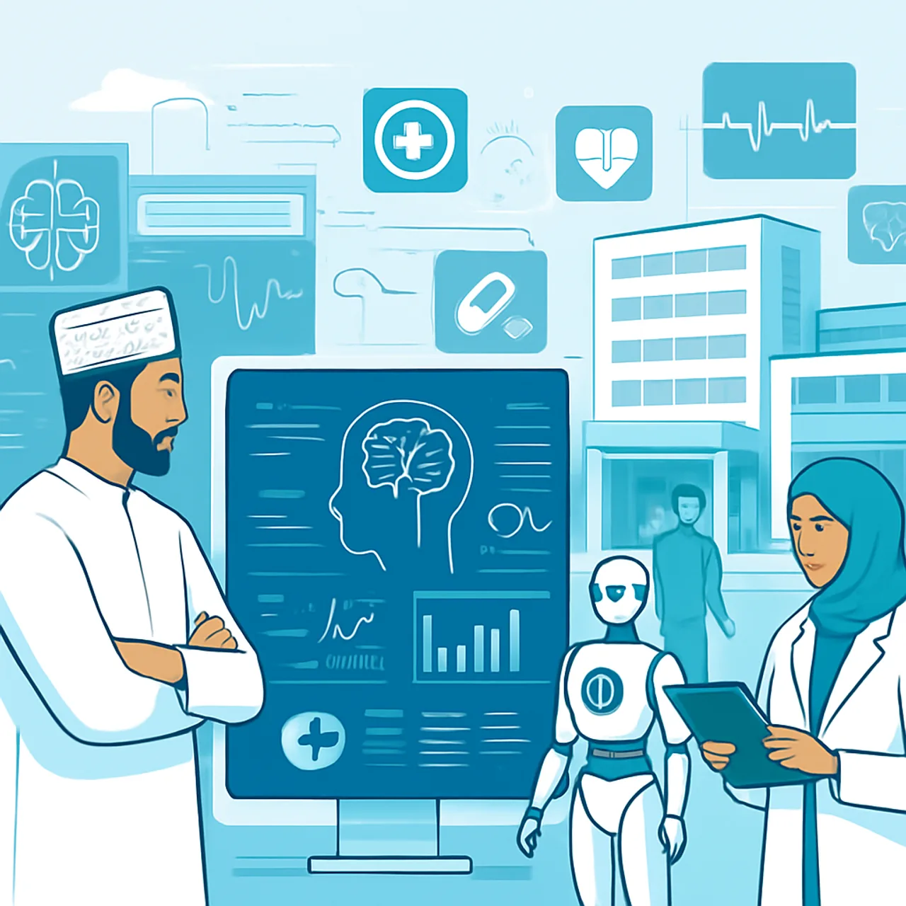 AI healthcare innovation in Oman hospitals