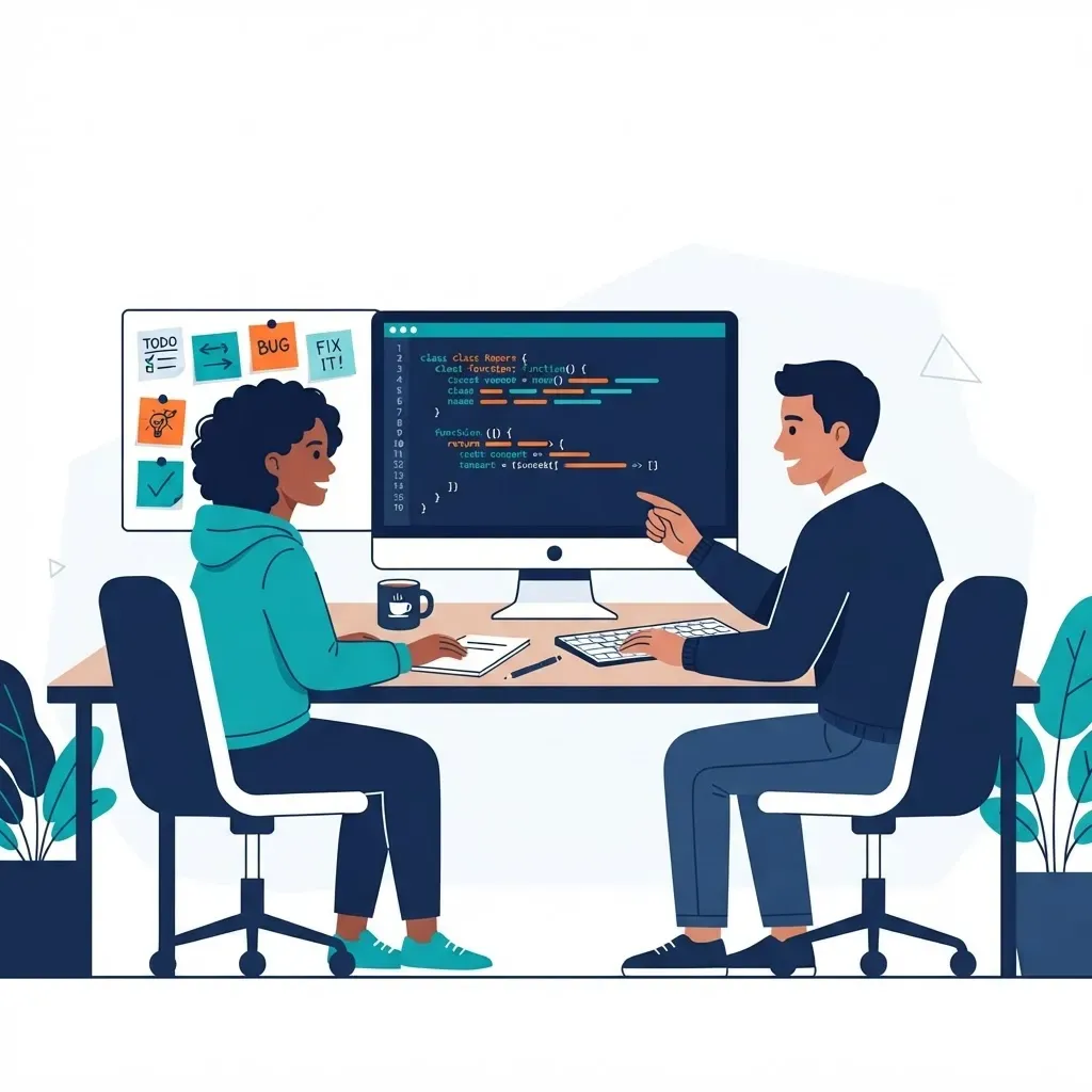 Pair programming as a core Extreme Programming practice