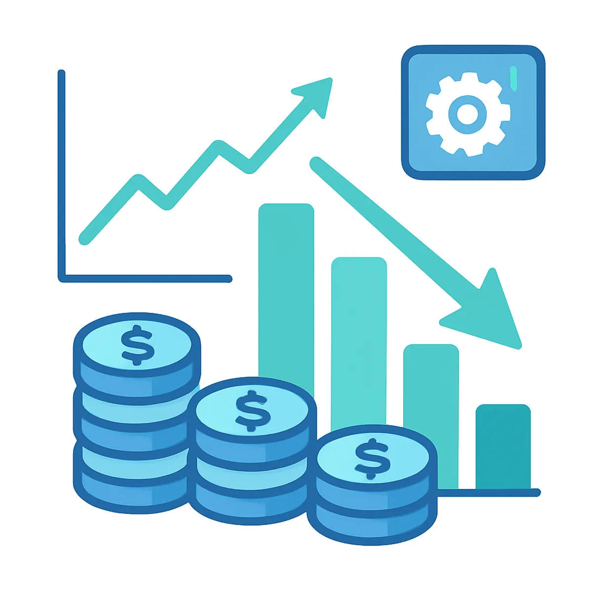 Procurement cost savings chart