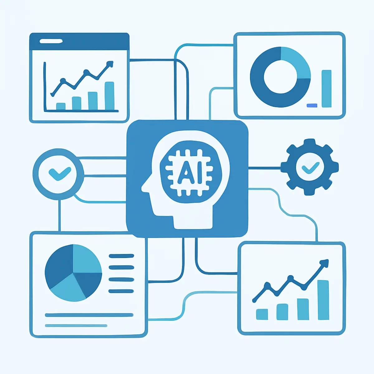 Pure AI business applications dashboard