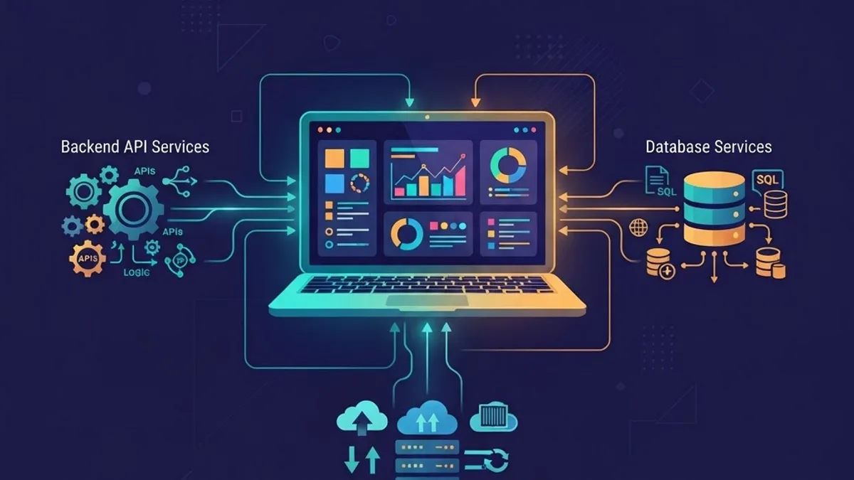 Overview of Python web application development services and connected systems