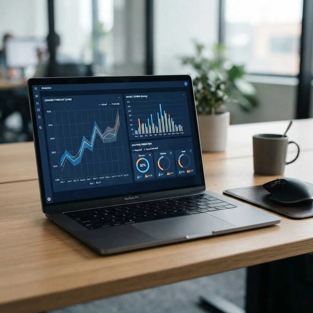Restaurant demand forecasting dashboard