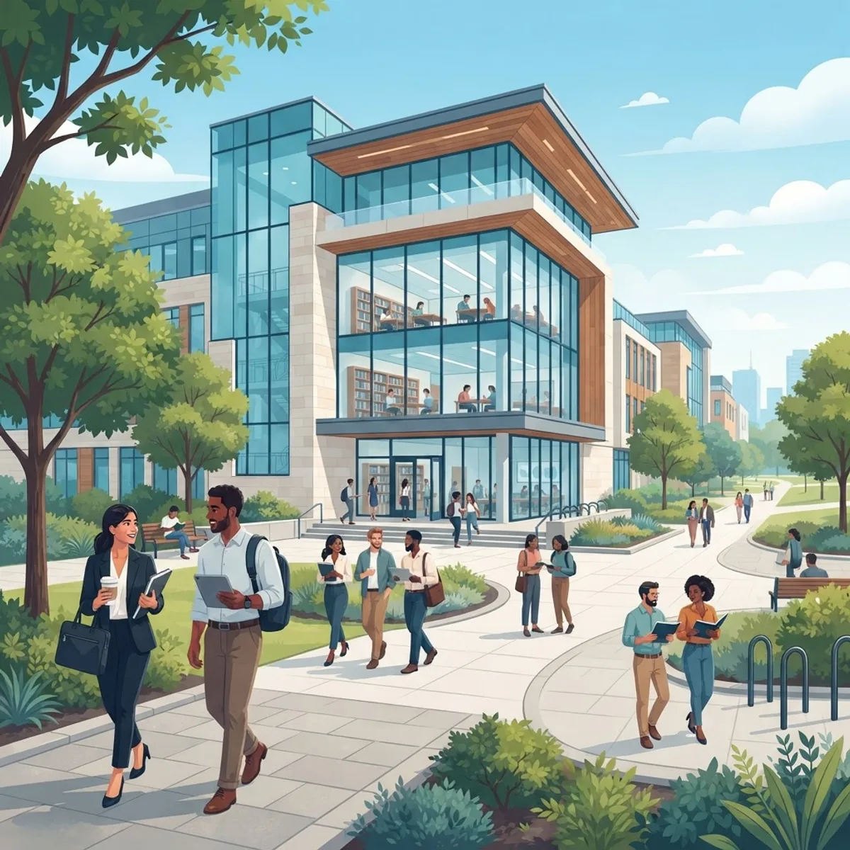 School of continuing studies campus for adult learners