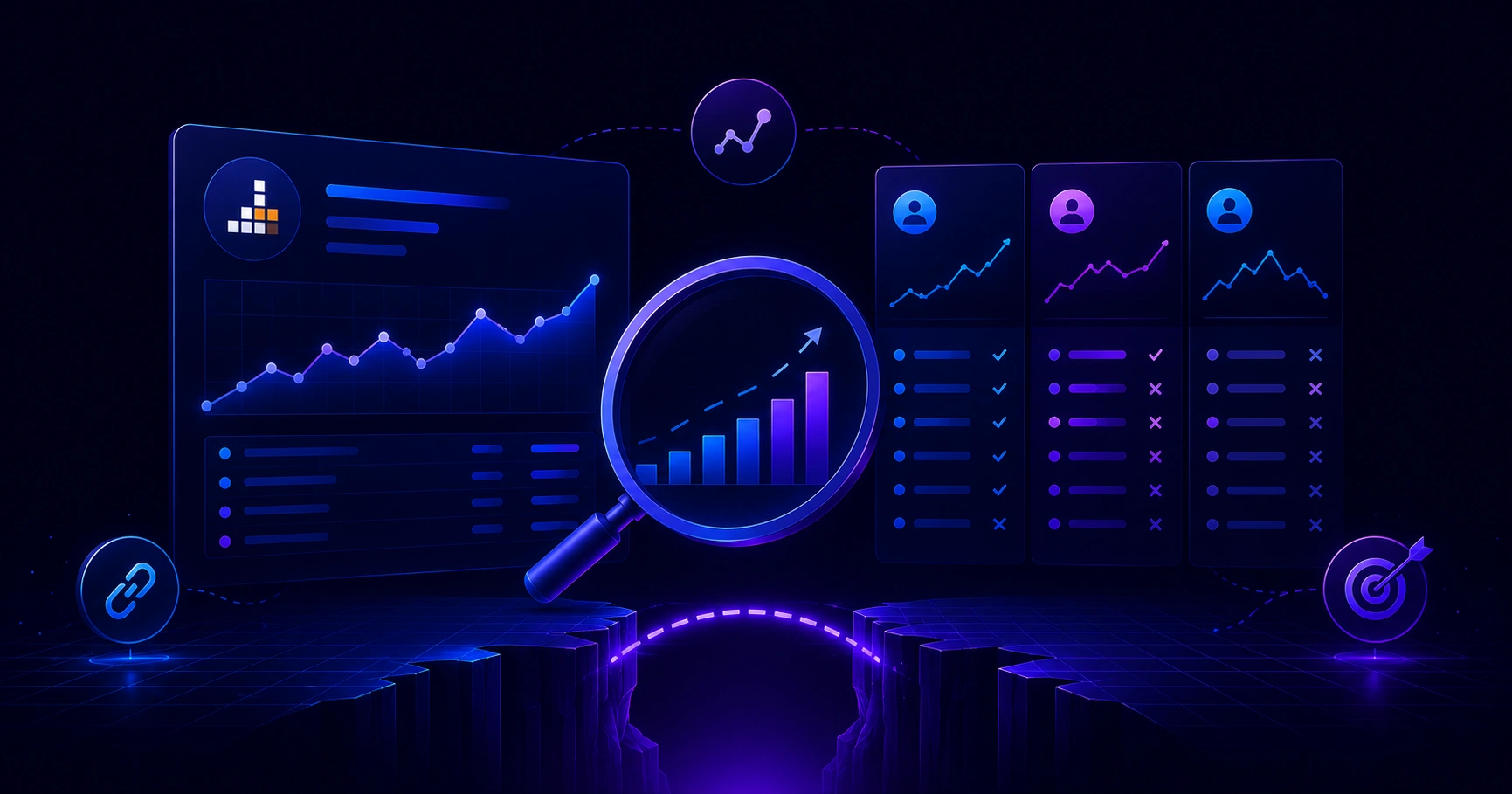 Ahrefs SEO forecasting and competitive gap analysis