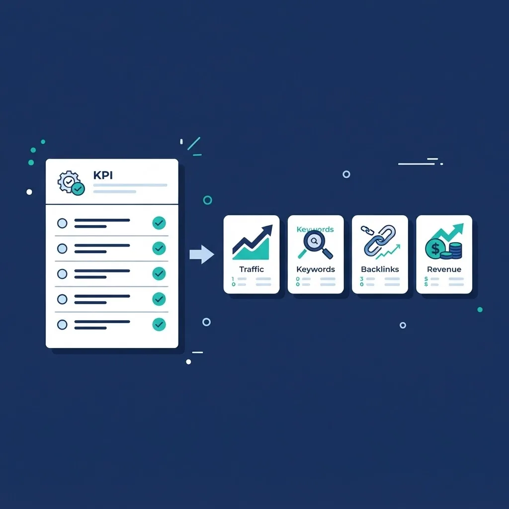 SEO KPI metrics selection checklist