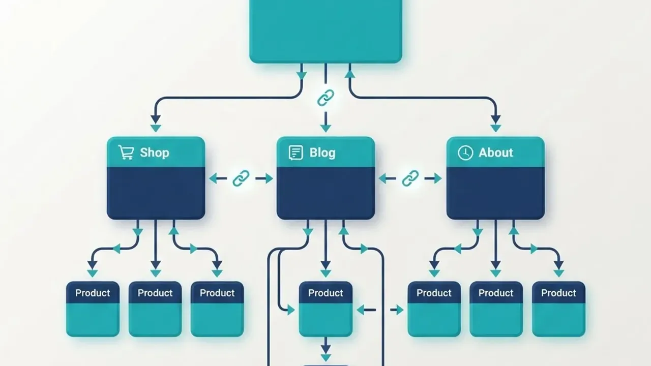 Site architecture and internal linking structure