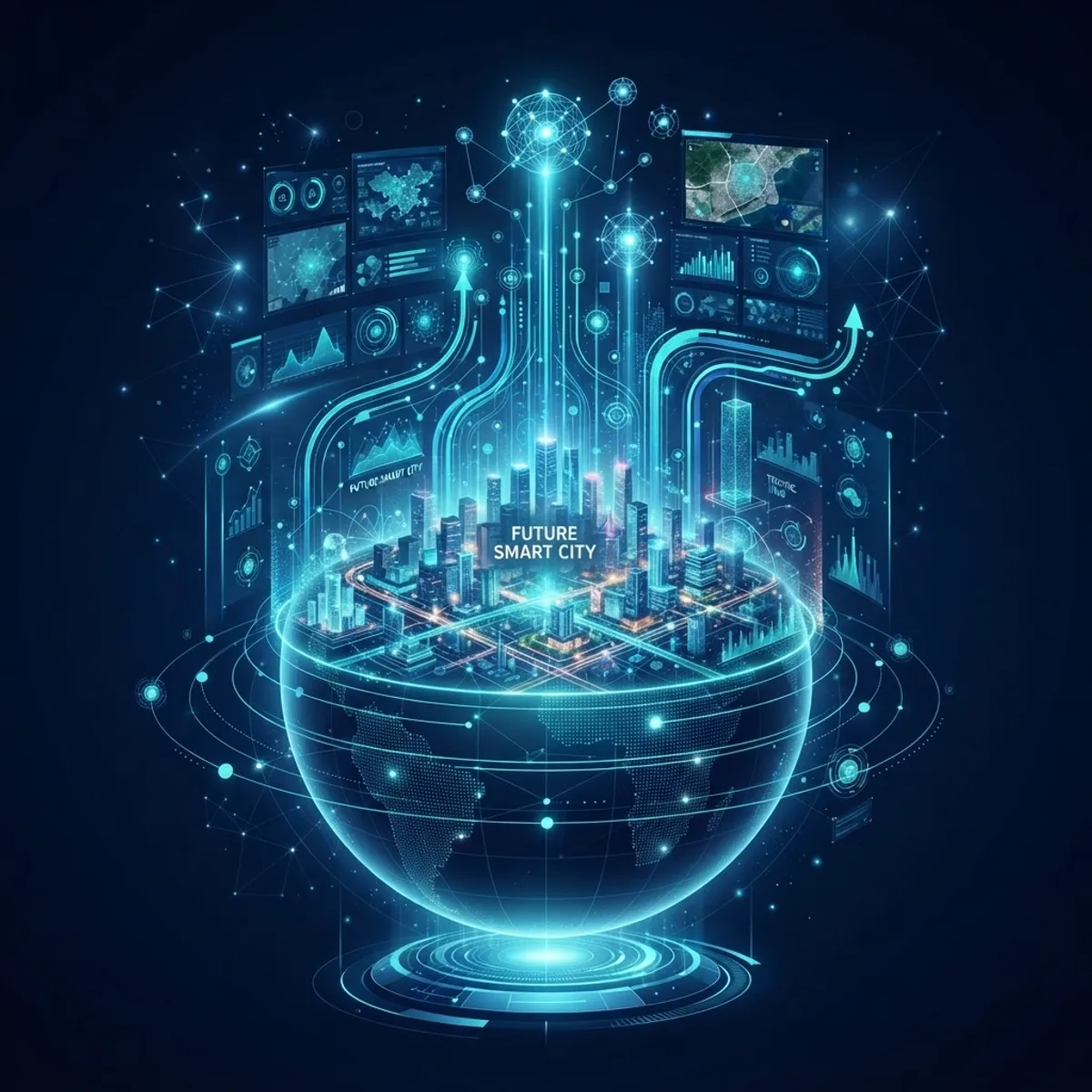 Future of geospatial AI and smart city digital twins