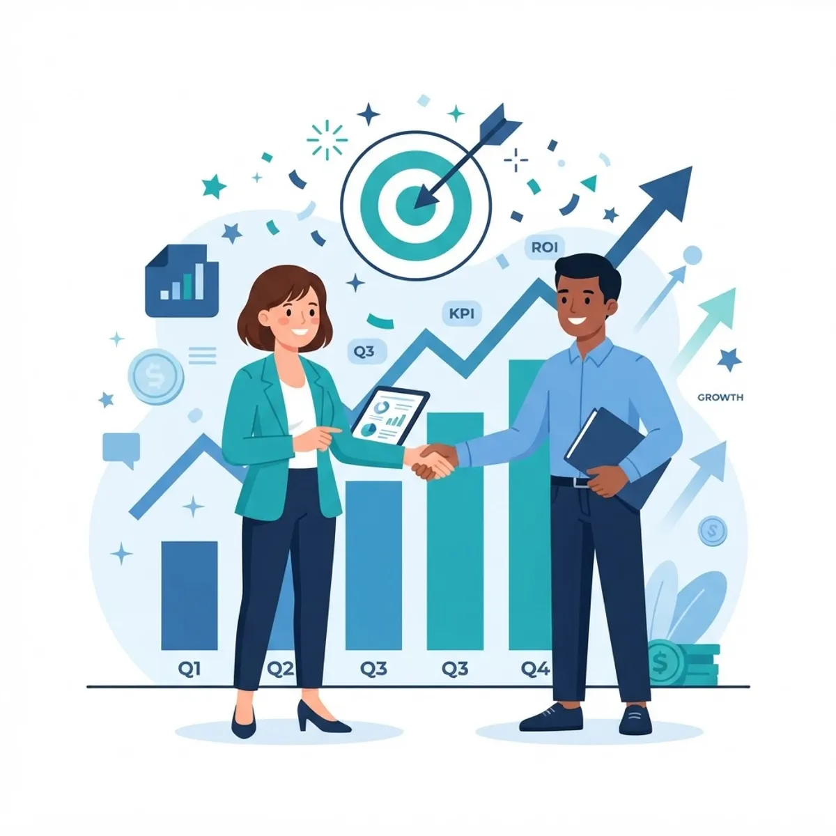 Successful long-term partnership between a business and its digital marketing agency