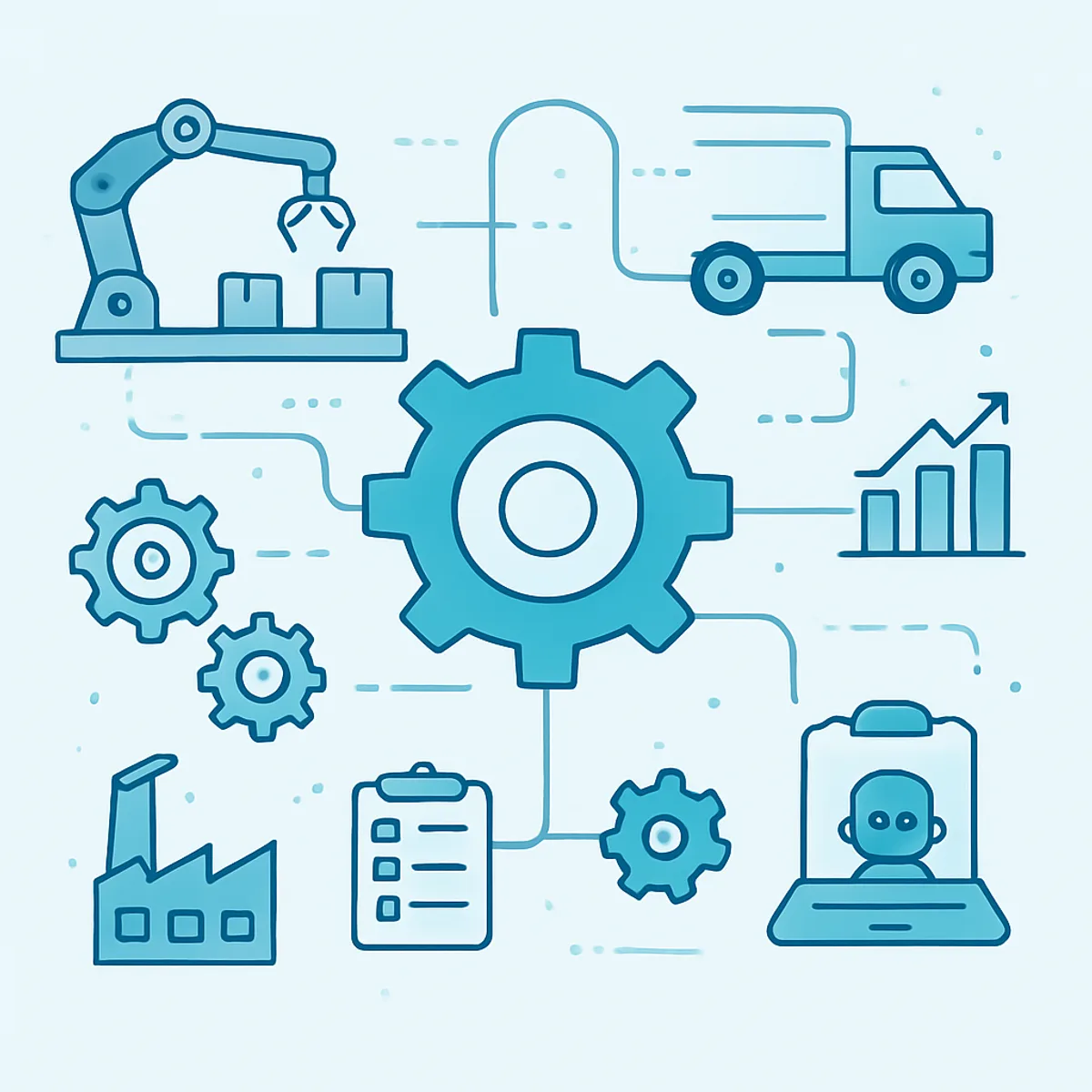 Supply chain automation workflow