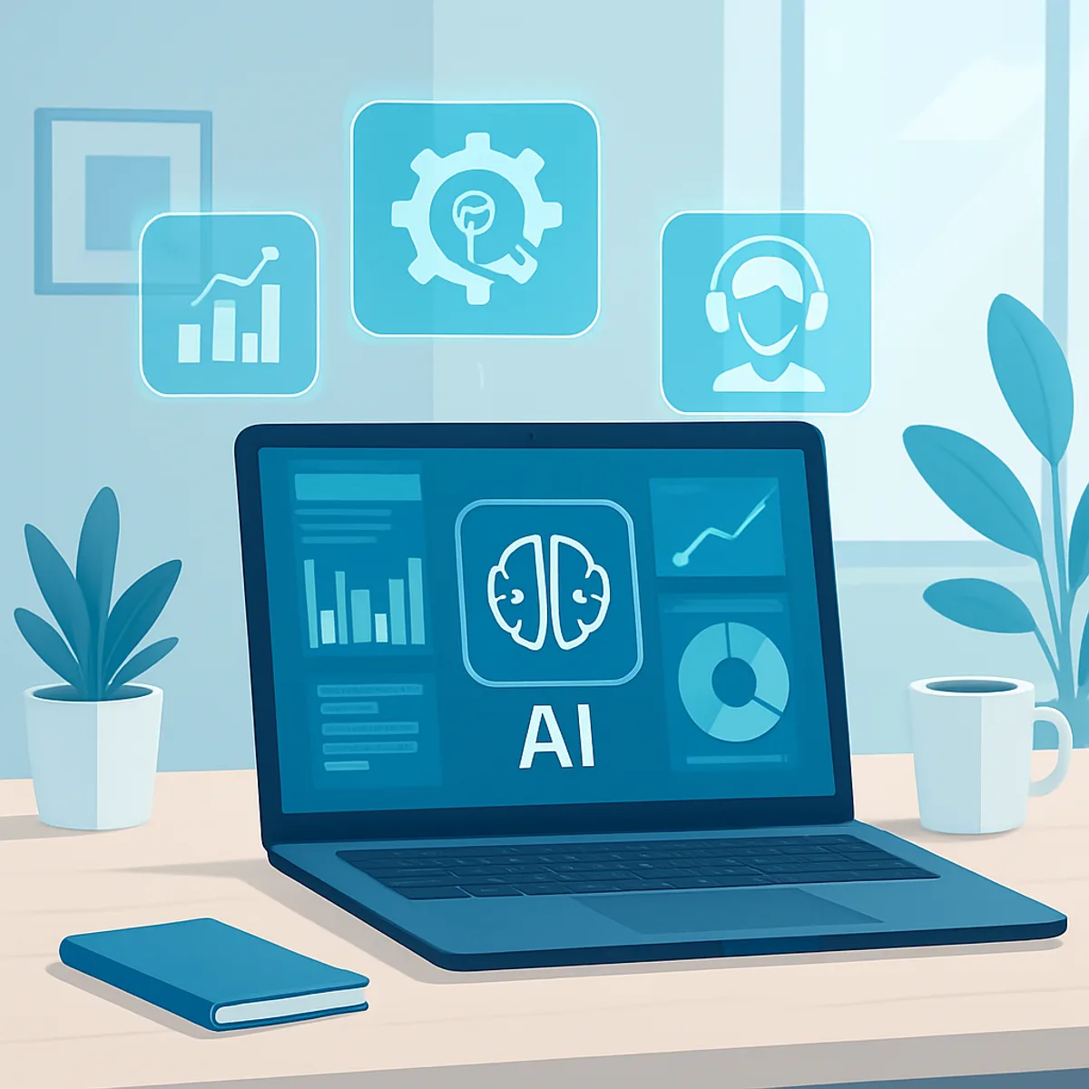 AI business applications dashboard