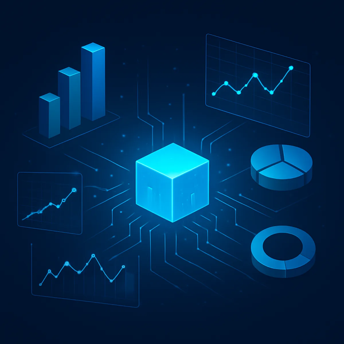 AI data analytics visualization