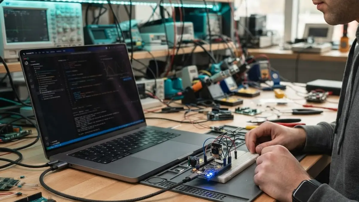 TinyML model deployment from workstation to embedded board