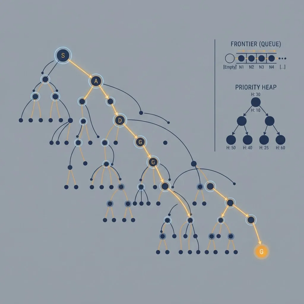 UConn AI search algorithms explained