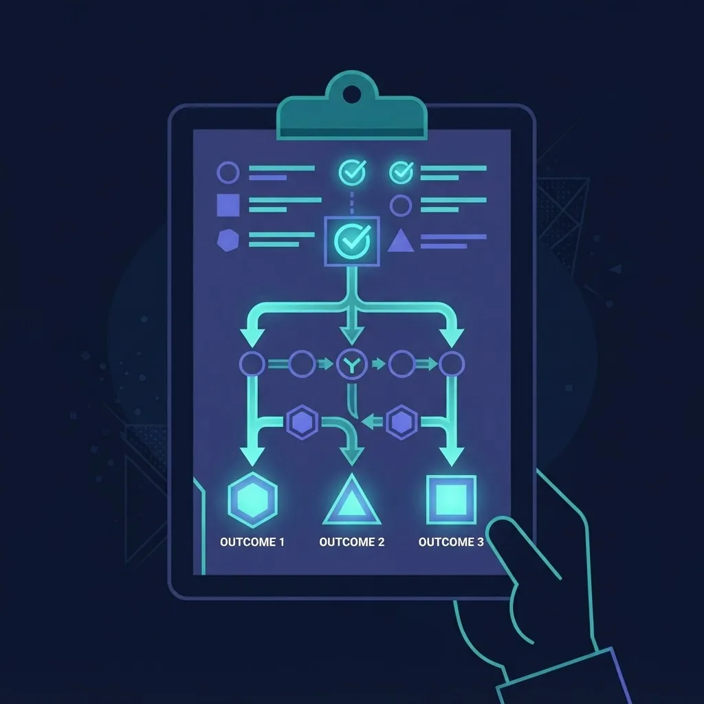 Web framework selection checklist and decision flowchart