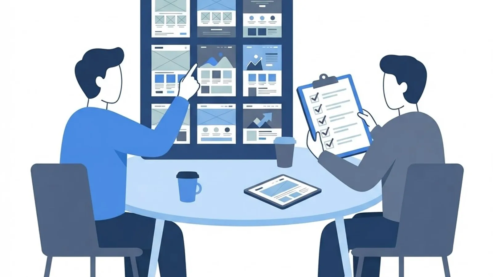 Auswahl einer Agentur fuer Website Entwicklung mit Portfolio und Checkliste