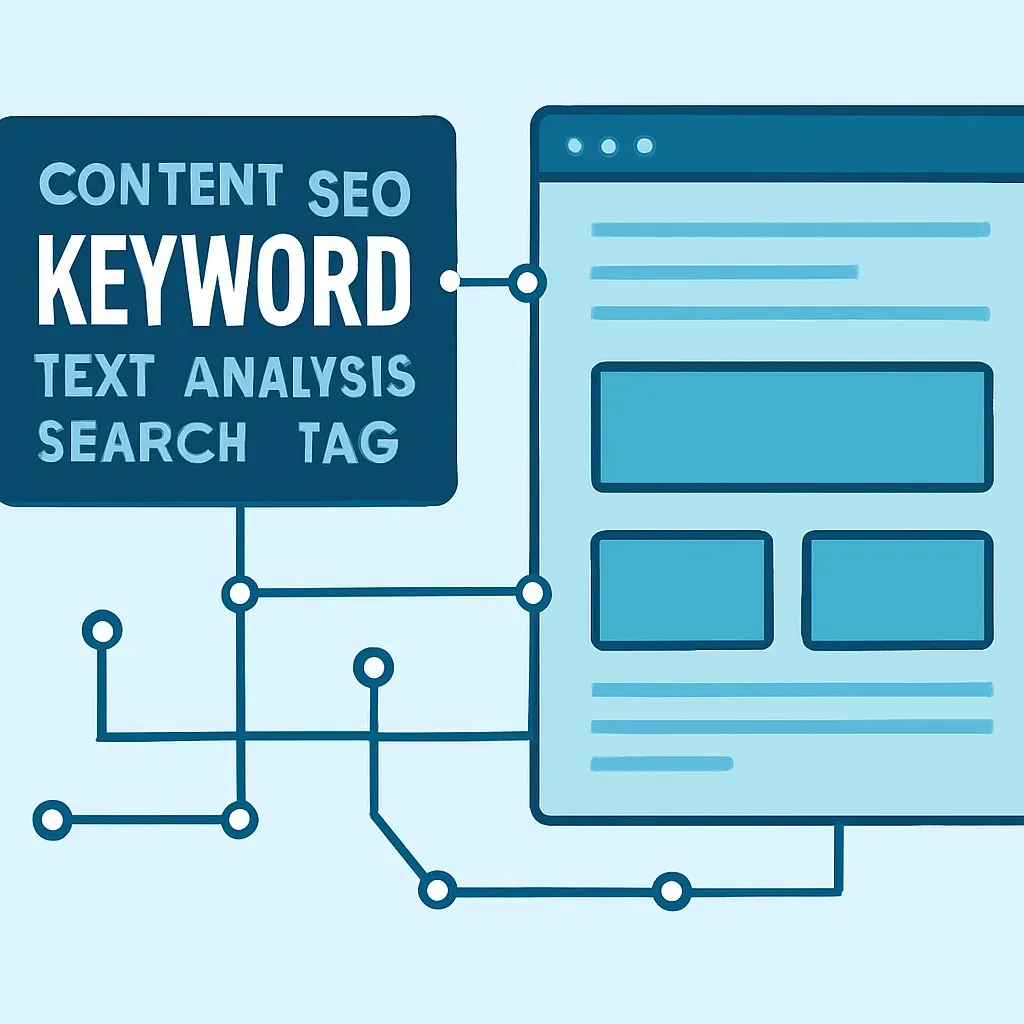 Website keyword and content mapping