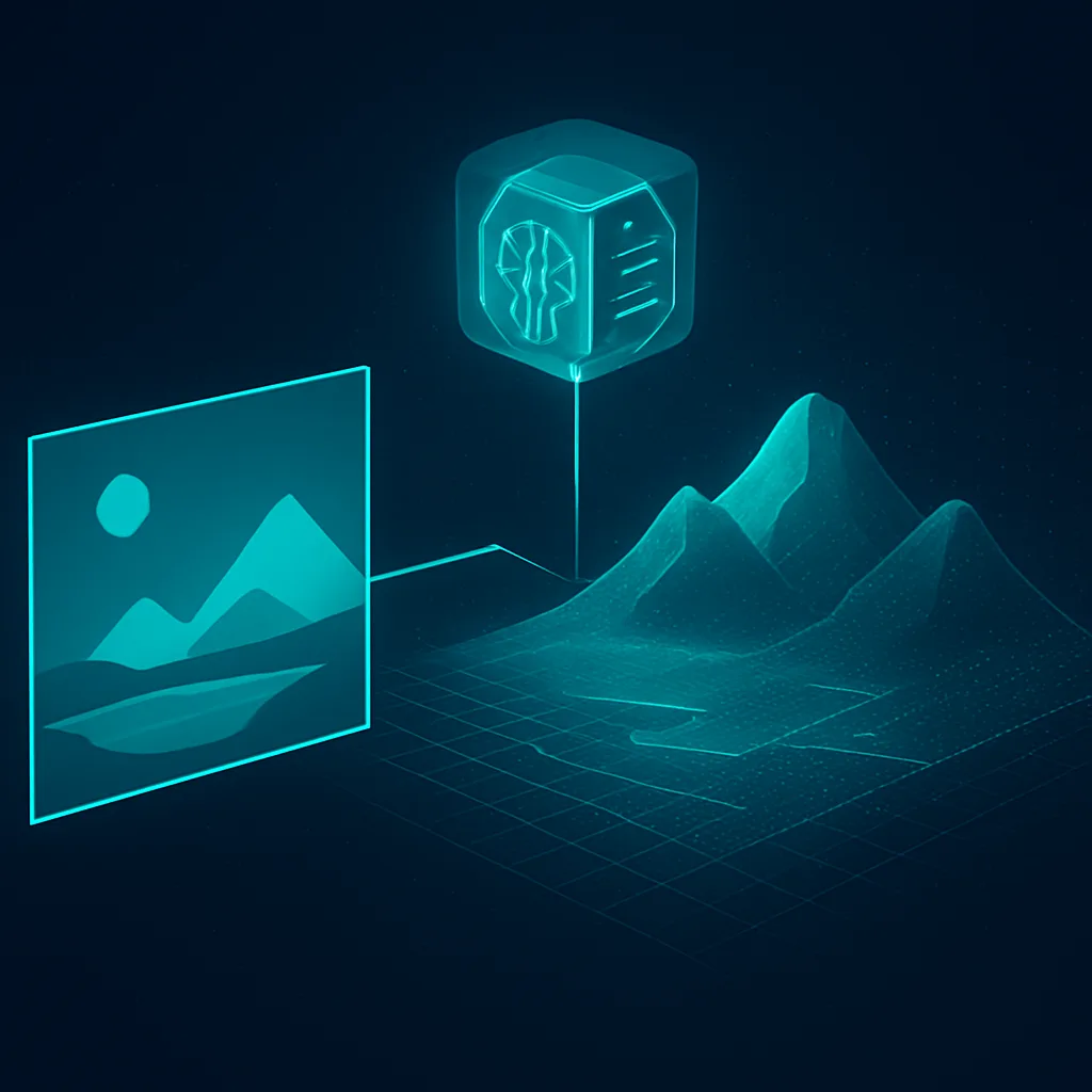 Spatial intelligence model turning a photo into a 3D scene