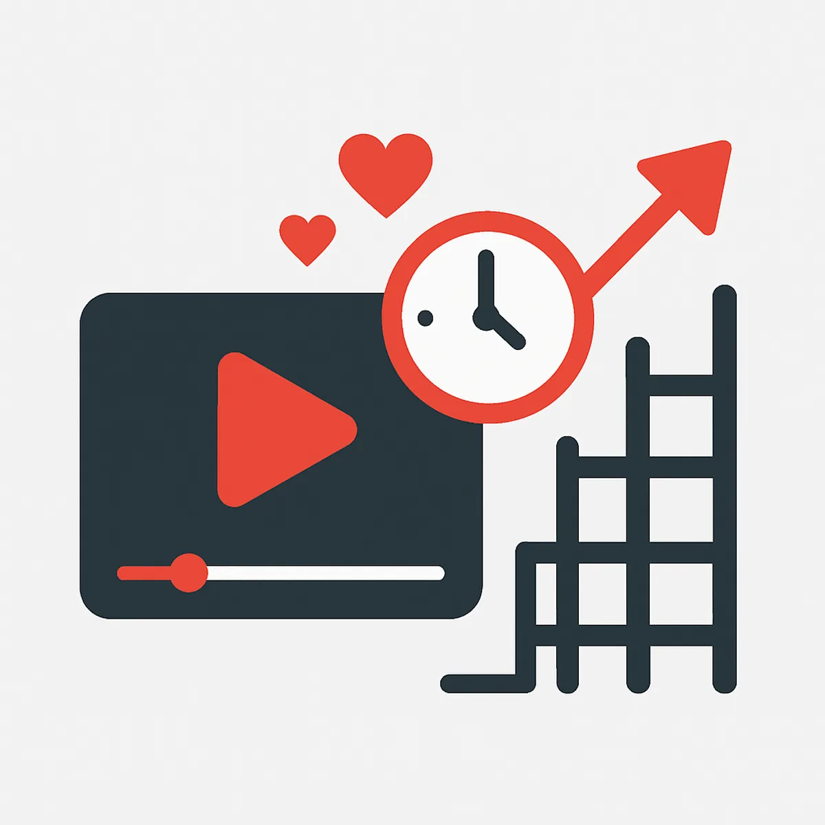 YouTube SEO ranking factors with watch time and engagement